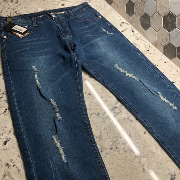 Demon&Hunter Jeans Nwtdemonhunter W3 Distressed Slim Fit Jeans Poshmark